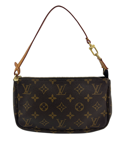 Pochette, 720&euro;, Bolso, Marrón, Canvas - General, Vista frontal